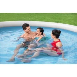 Bestway - Fast Set 12' Round Inflatable Pool Set -Equipment Pools Fast Set 12 Round Inflatable Pool Set 3