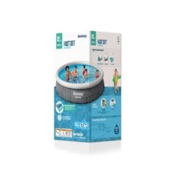 Bestway - Fast Set 12' Round Inflatable Pool Set -Equipment Pools Fast Set 12 Round Inflatable Pool Set 9