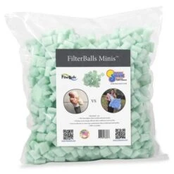 FilterBalls - FilterBalls Blu 10 1 Cubic Ft Of Media -Equipment Pools FilterBalls Blu10 Advanced Filter Media 12