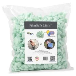 FilterBalls - FilterBalls Blu 10 1 Cubic Ft Of Media -Equipment Pools FilterBalls Blu10 Advanced Filter Media 17