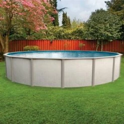 Freestyle 12' X 52" Round Above Ground Pool Package -Equipment Pools Freestyle 12 x 52 Round Above Ground Pool Package 2