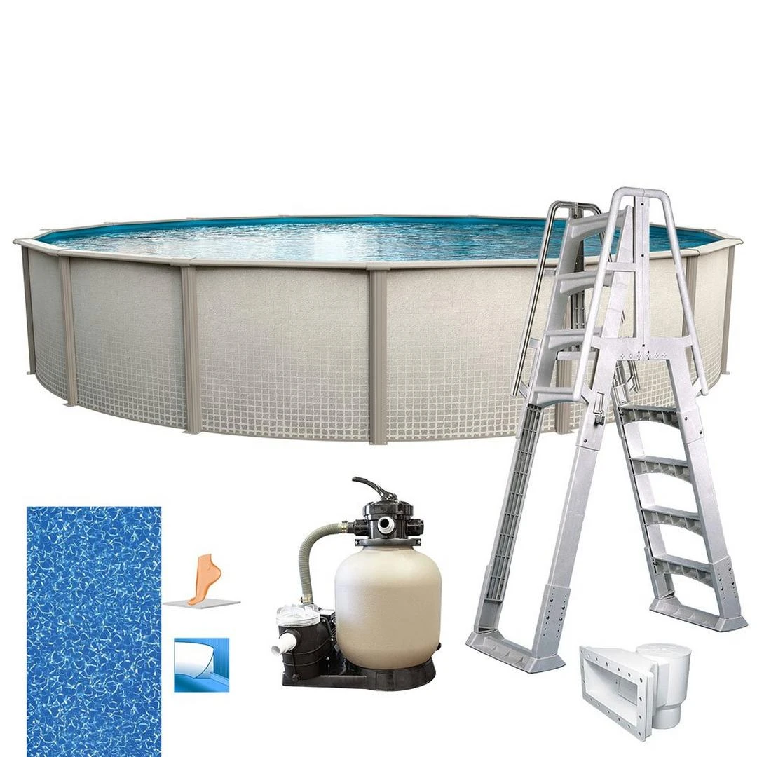 Freestyle 24' X 52" Round Above Ground Pool Package 6 Freestyle 24' X 52" Round Above Ground Pool Package - Image 6