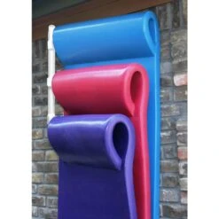 Float Storage - Hanging Float Rack, White - 3 Floats -Equipment Pools Hanging Float Rack White 3 Floats 2