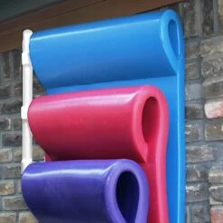 Float Storage - Hanging Float Rack, White - 3 Floats -Equipment Pools Hanging Float Rack White 3 Floats 3