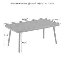 Crosley - Haven 2-Piece Outdoor Wicker Conversation Set -Equipment Pools Haven 2 Piece Outdoor Wicker Conversation Set 8