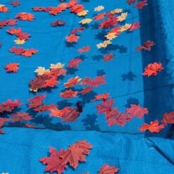 Swimline - 12' X 20' Rectangle In Ground Pool Leaf Net Cover -Equipment Pools In Ground Pool Leaf Catchers 51