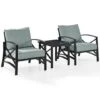 Kaplan 3Pc Outdoor Seating Set - Oatmeal