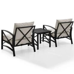 Kaplan 3Pc Outdoor Seating Set - Mist -Equipment Pools Kaplan 3 Pc Outdoor Seating Set 29