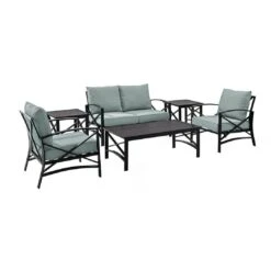 Kaplan 6-Pc Outdoor Seating Set 12 Kaplan 6-Pc Outdoor Seating Set -Equipment Pools Kaplan 6 Pc Outdoor Seating Set 12