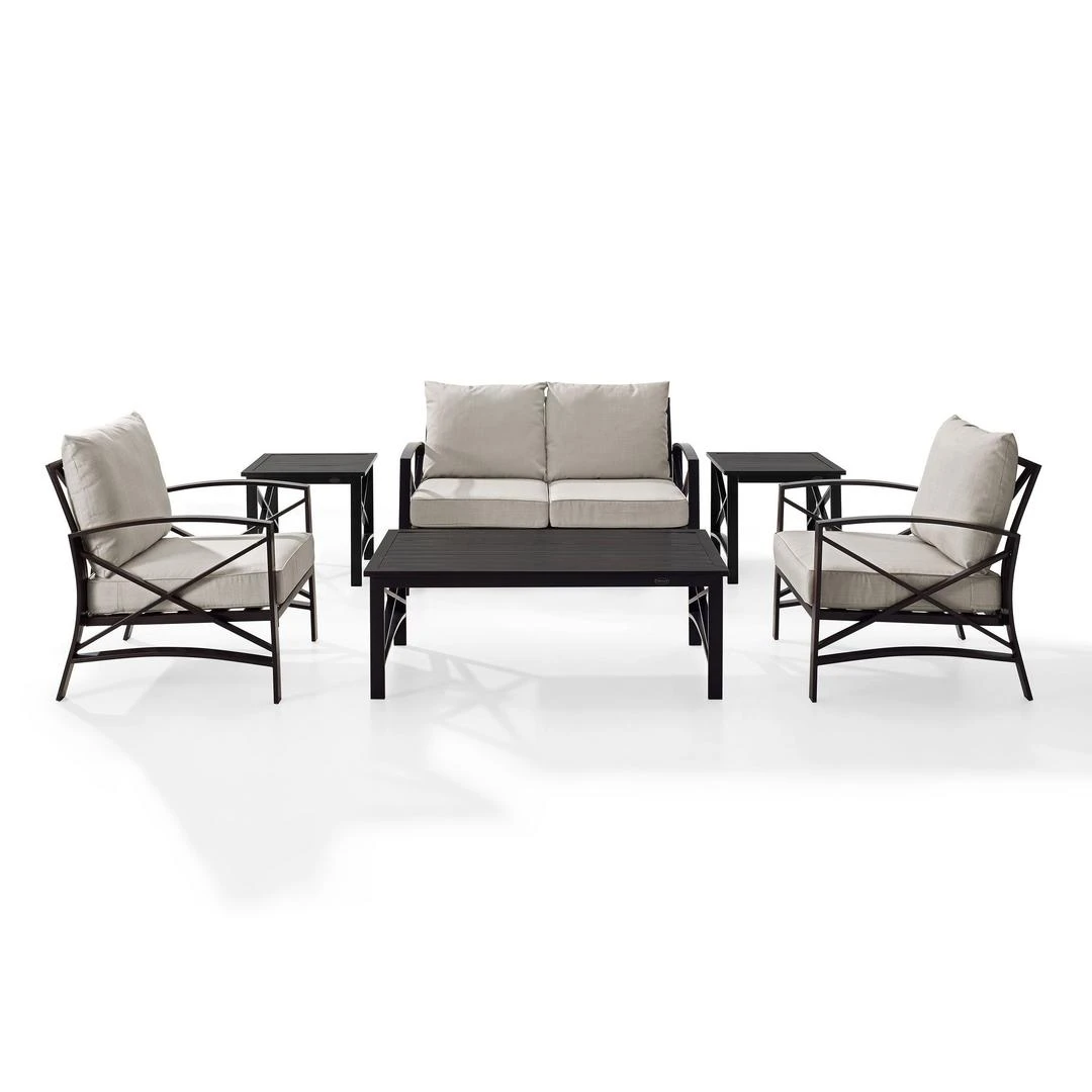 Kaplan 6-Pc Outdoor Seating Set 8 Kaplan 6-Pc Outdoor Seating Set - Image 8