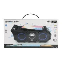 Altec Lansing - Lifejacket XL Bluetooth Speaker W/ Lights Black -Equipment Pools Lights Black 3