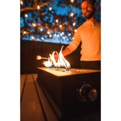 Ukiah - Loom X Tabletop Gas Fire Pit -Equipment Pools Loom X Tabletop Gas Fire Pit 2