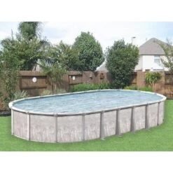 Marina 15'x26' X 52" Oval Above Ground Pool Package -Equipment Pools Marina 15x26 x 52 Oval Above Ground Pool Package 4
