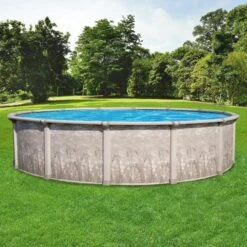 Marina 21' X 52" Round Above Ground Pool Package -Equipment Pools Marina 21 x 52 Round Above Ground Pool Package 2