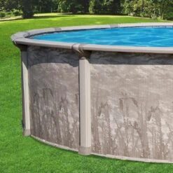 Marina 21' X 52" Round Above Ground Pool Package -Equipment Pools Marina 21 x 52 Round Above Ground Pool Package 8