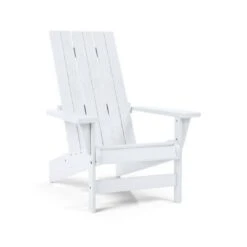 Keter - Montauk Adirondack Chair, White -Equipment Pools Montauk Adirondack Chair White 2
