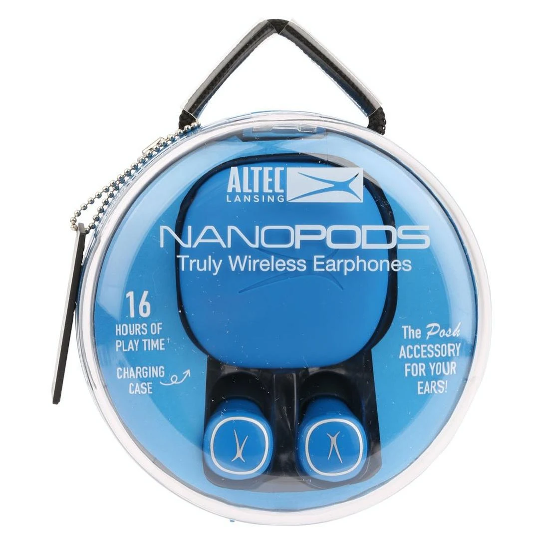 SAKAR - NanoPods Truly Wireless Earbuds Royal Blue 4 SAKAR - NanoPods Truly Wireless Earbuds Royal Blue - Image 4