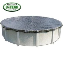 Micro Mesh 18' X 33' Oval Winter Pool Cover, 8 Year Warranty