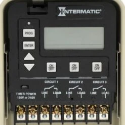 Intermatic - P1353ME Digital 3-circuit Time Control With Metal Enclosure 11 Intermatic - P1353ME Digital 3-circuit Time Control With Metal Enclosure -Equipment Pools P1353ME Digital 3 circuit Time Control with Metal Enclosure 3