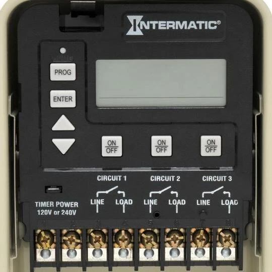 Intermatic - P1353ME Digital 3-circuit Time Control With Metal Enclosure 4 Intermatic - P1353ME Digital 3-circuit Time Control With Metal Enclosure - Image 4