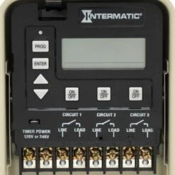 Intermatic - P1353ME Digital 3-circuit Time Control With Metal Enclosure 15 Intermatic - P1353ME Digital 3-circuit Time Control With Metal Enclosure -Equipment Pools P1353ME Digital 3 circuit Time Control with Metal Enclosure 7