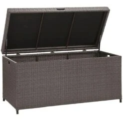 Palm Harbor Wicker Storage Bin -Equipment Pools Palm Harbor Wicker Storage Bin 9