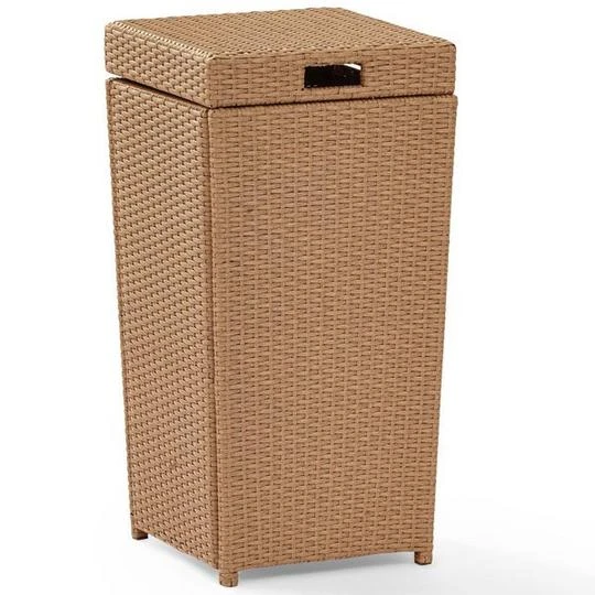 Palm Harbor Wicker Trash Bin 3 Palm Harbor Wicker Trash Bin - Image 3