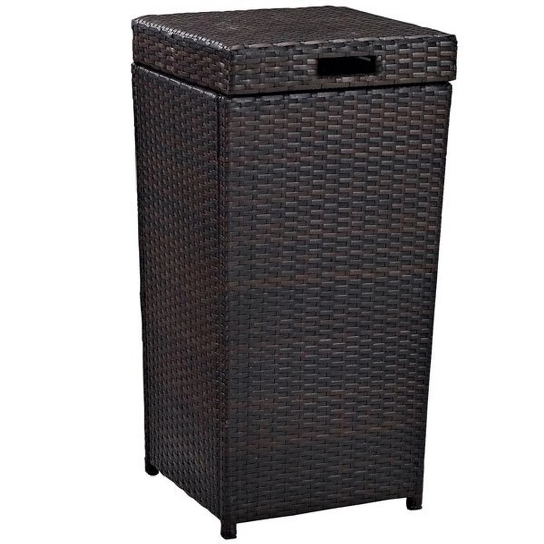 Palm Harbor Wicker Trash Bin 4 Palm Harbor Wicker Trash Bin - Image 4