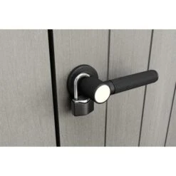 Keter - Patio Store Shed, Grey -Equipment Pools Patio Store Shed Grey 4