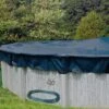 Polar 18' X 33' Oval Winter Pool Cover With 50 Cover Clips