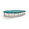 Polar Plus 12' X 24' Oval Winter Pool Cover With 40 Cover Clips