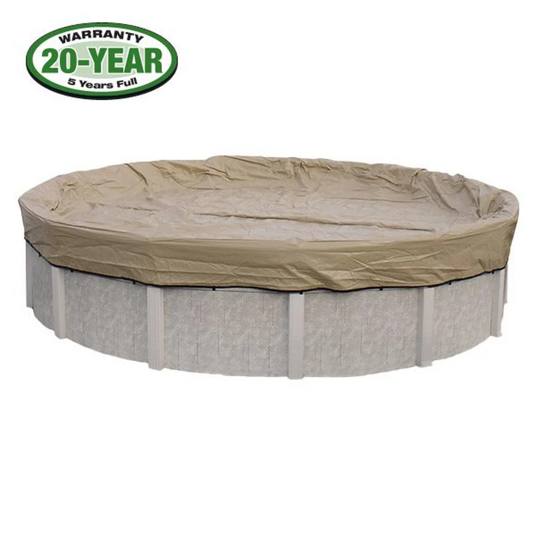 Polar Protector 21' X 41' Oval Winter Pool Cover With 55 Cover Clips 2 Polar Protector 21' X 41' Oval Winter Pool Cover With 55 Cover Clips - Image 2