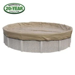 Polar Protector 28' Round Winter Pool Cover With 45 Cover Clips