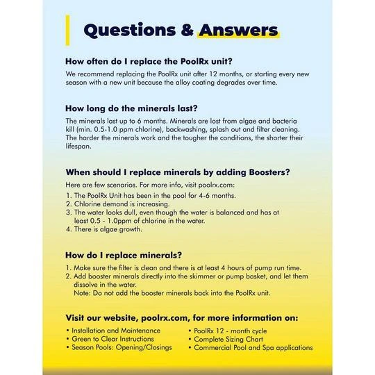 PoolRx - PoolRx+ Black Mineral Unit For 20,000 To 30,000 Gallons 7 PoolRx - PoolRx+ Black Mineral Unit For 20,000 To 30,000 Gallons - Image 7