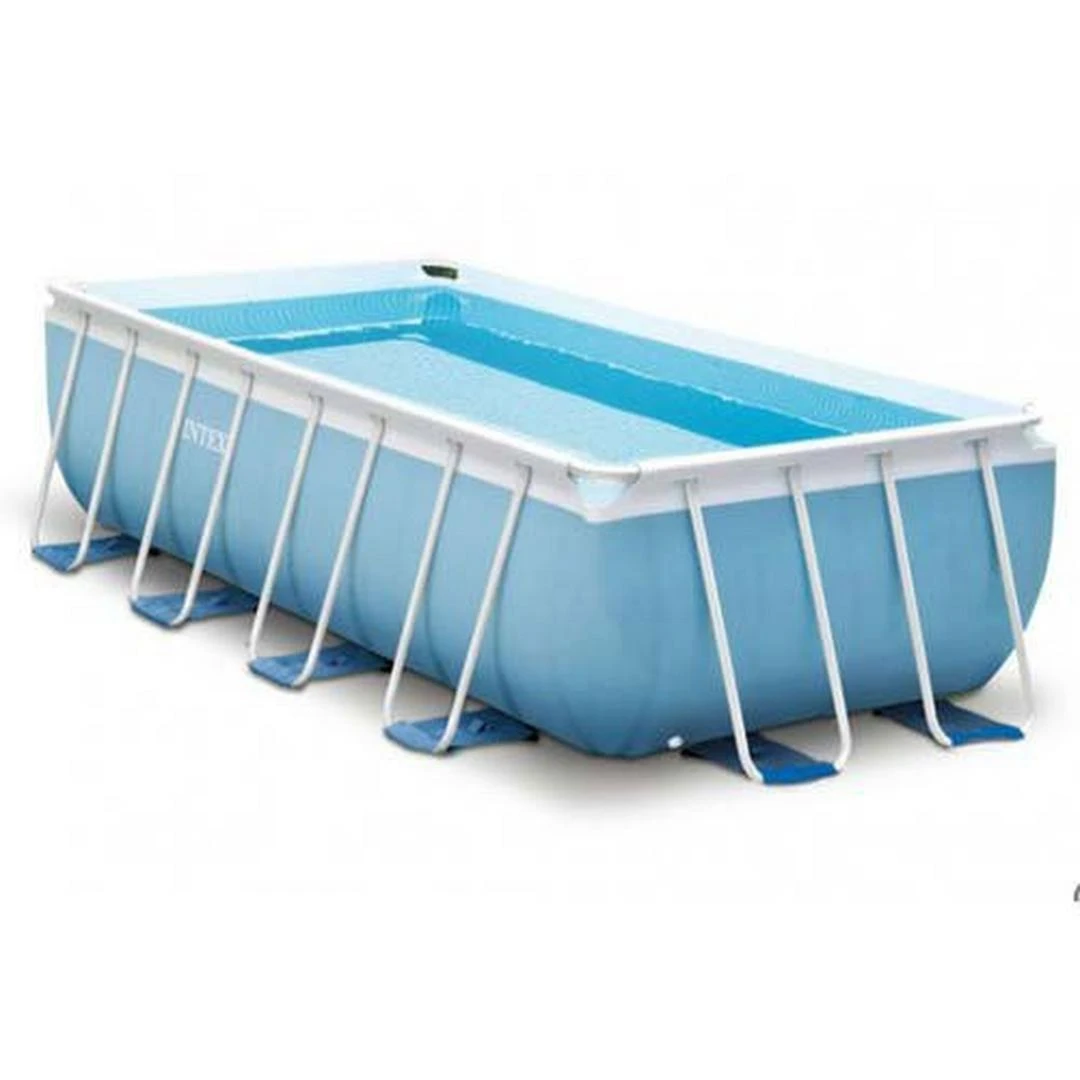 Intex - Prism Frame 16' X 8' Rectangle Pool Package 3 Intex - Prism Frame 16' X 8' Rectangle Pool Package - Image 3