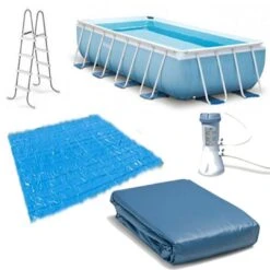 Intex - Prism Frame 16' X 8' Rectangle Pool Package 7 Intex - Prism Frame 16' X 8' Rectangle Pool Package -Equipment Pools Prism Frame 16 x 8 Rectangle Pool Package 3