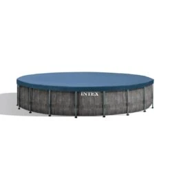 Intex - Prism Frame Greywood Above Ground Pool 18' Round X 48" Depth 27 Intex - Prism Frame Greywood Above Ground Pool 18' Round X 48" Depth -Equipment Pools Prism Frame Greywood Above Ground Pool 18 Round x 48 Depth 13