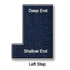 Polar 18' X 36' Rectangle Center End Step Winter Pool Cover With 15 Blue 8 Ft. Double Water Tubes -Equipment Pools Pro Strength Polar Winter Pool Cover 18x36 ft Rectangle with Step Options 3