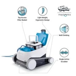 Dolphin - Proteus DX3 Robotic Pool Cleaner -Equipment Pools Proteus DX3 Robotic Pool Cleaner 2