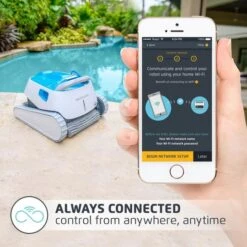 Dolphin - Proteus DX5i Robotic Pool Cleaner With Wi-Fi -Equipment Pools Proteus DX5i Robotic Pool Cleaner with Wi Fi 2