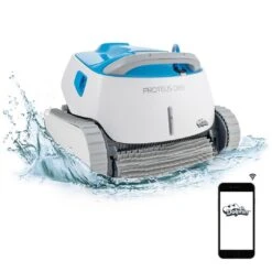 Dolphin - Proteus DX5i Robotic Pool Cleaner With Wi-Fi -Equipment Pools Proteus DX5i Robotic Pool Cleaner with Wi Fi 9