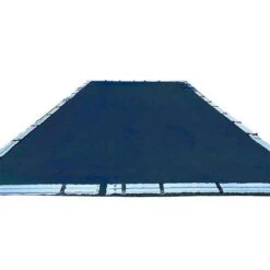 Midwest Canvas - 12' X 20' Rectangle Winter Pool Cover, 10 Year Warranty, Blue -Equipment Pools Rectangle Winter Pool Cover 10 Year Warranty Blue 16