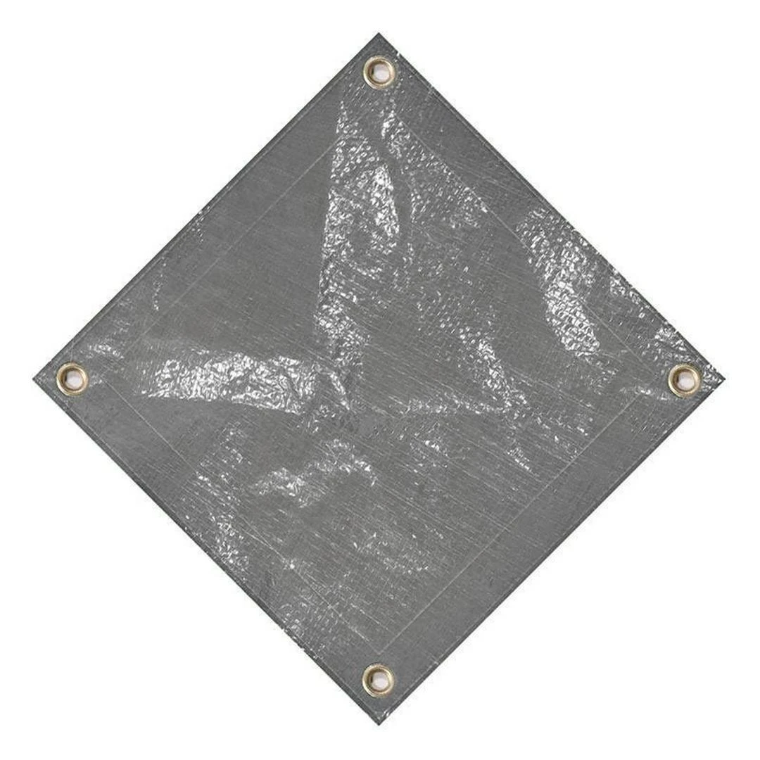 Midwest Canvas - Rectangle Winter Pool Cover, 16 Year Warranty, Silver 6 Midwest Canvas - Rectangle Winter Pool Cover, 16 Year Warranty, Silver - Image 6