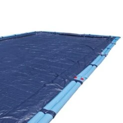 Midwest Canvas - 12' X 24' Rectangle Winter Pool Cover, 8 Year Warranty, Blue -Equipment Pools Rectangle Winter Pool Cover 8 Year Warranty Blue 22