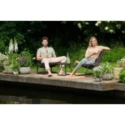 Keter - Rio 3 Piece Resin Wicker Patio Furniture Set With Side Table And Outdoor Chairs, Brown 11 Keter - Rio 3 Piece Resin Wicker Patio Furniture Set With Side Table And Outdoor Chairs, Brown -Equipment Pools Rio 3 Piece Resin Wicker Patio Furniture Set with Side Table and Outdoor Chairs Brown 3