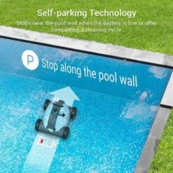 Aiper - Seagull 1000 Cordless Robotic Pool Cleaner -Equipment Pools Seagull 1000 Cordless Robotic Pool Cleaner 4