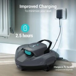 Aiper - Seagull 800B Cordless Above Ground Robotic Pool Cleaner -Equipment Pools Seagull 800B Cordless Above Ground Robotic Pool Cleaner 4