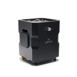 Ukiah - Tailgater II Premium Portable Audio Gas Fire Pit With Beat To Music Technology, Black -Equipment Pools Tailgater II Premium Portable Audio Gas Fire Pit with Beat to Music Technology Black 7