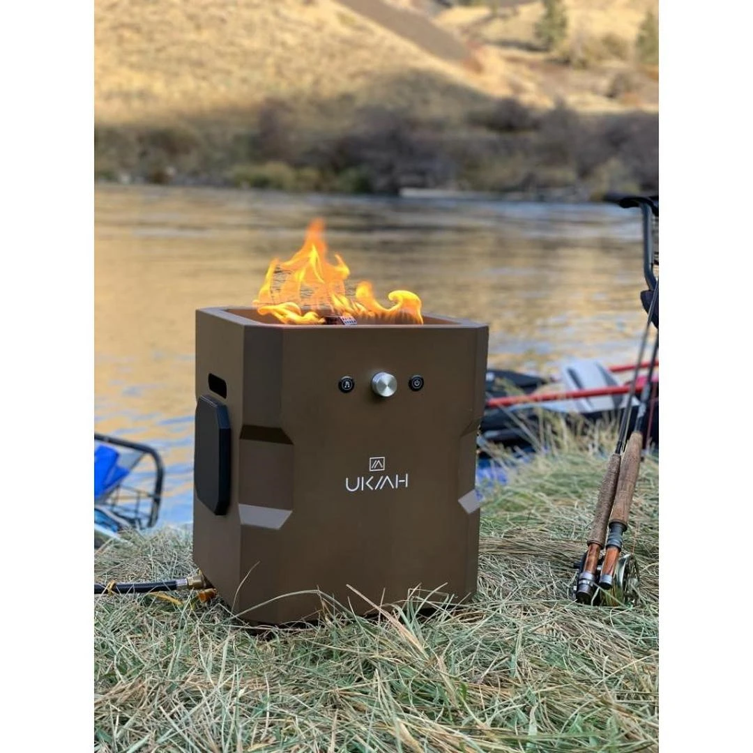 Ukiah - Tailgater II Premium Portable Audio Gas Fire Pit With Beat To Music Technology, Bronze 20 Ukiah - Tailgater II Premium Portable Audio Gas Fire Pit With Beat To Music Technology, Bronze - Image 20