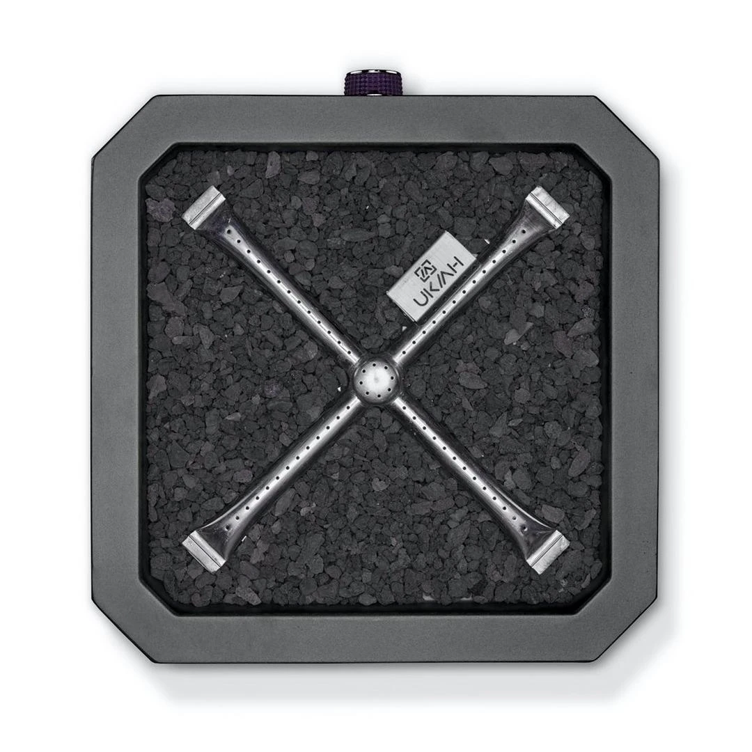 Ukiah - Tailgater X Portable Propane Fire Pit, Black 8 Ukiah - Tailgater X Portable Propane Fire Pit, Black - Image 8